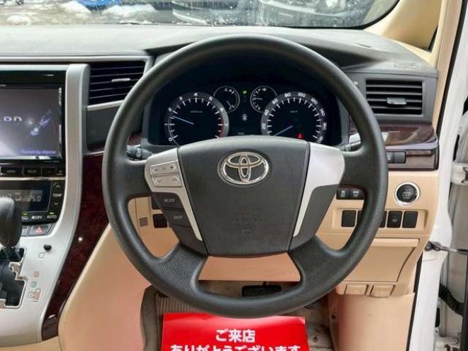 アルファード2.4 240X 4WD　モデリスタエアロ　車高調　ETC　後席モニター　両側電動スライドドア　社外エンジンスターター　パワステ　パワーウィンドウ　純正ナビ　純正アルミ　バックカメラ　キーレスエントリー　3列シート　ABS 2400