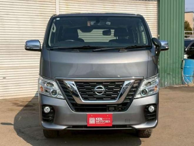 キャラバンNV350 2.5 プレミアムGX ロングボディ ディーゼルターボ 4WD　ヒッチメンバー　エンジンスターター　パワステ　パワーウィンドウ　純正ナビ　バックカメラ　ETC　社外アルミホイール　ABS　キーレスエントリー　ドライブレコーダー 2500