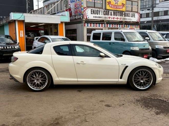 RX-8ロータリーエンジン40周年記念車　200台限定者　6速MT　マツダスピード　ETC　マフラーフジツボ　エンジンオーバーホール済　パワステ　パワーウィンドウ　社外アルミホイール　ABS　エアコン　盗難防止装置　電動シート 2WD 1300