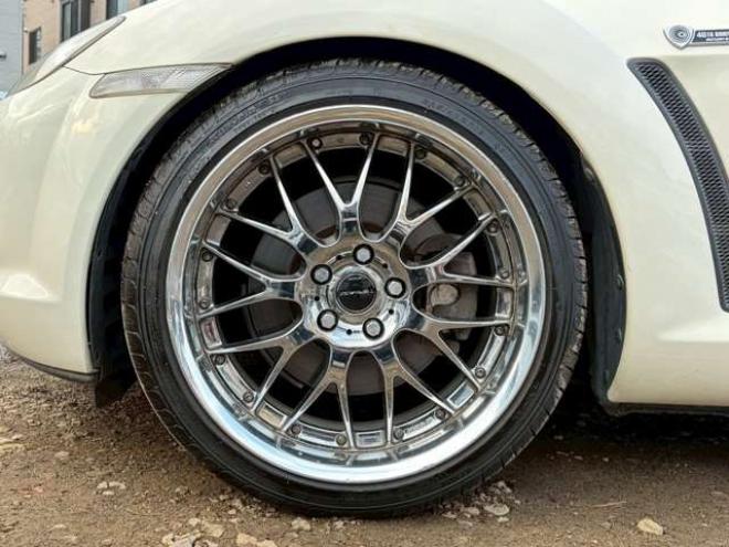 RX-8ロータリーエンジン40周年記念車　200台限定者　6速MT　マツダスピード　ETC　マフラーフジツボ　エンジンオーバーホール済　パワステ　パワーウィンドウ　社外アルミホイール　ABS　エアコン　盗難防止装置　電動シート 2WD 1300