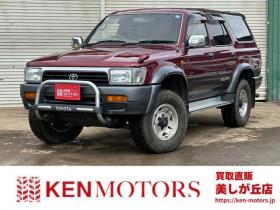 ハイラックスサーフ　3.0 SSR-G ワイドボデー ディーゼルターボ 4WD　レカロシート　社外ハンドル　社外ナビ　地デジ　ETC　2バッテリー　バンパーガード　パワステ　パワーウィンドウ　純正アルミホイール　クルーズコントロール　寒冷地仕様 3000