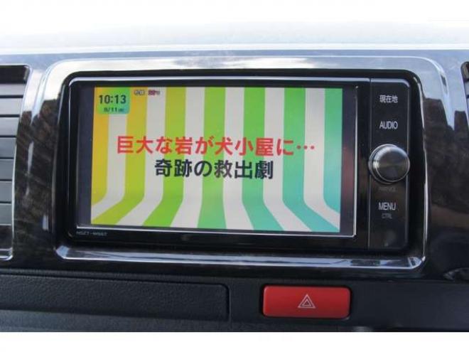 ハイエースバン2.8 スーパーGL ダークプライムII ロングボディ ディーゼルターボ 4WD　415COBRA　クリーンルック3 Fスポイラー&BY2Neoボンネット&ステージ2ルーフスポイラー&バッドラッカー17インチAW&フラットベッドキット　ヨコハマPARADA215/60R17　両側パワースライドドア　デジタルインナー 2800