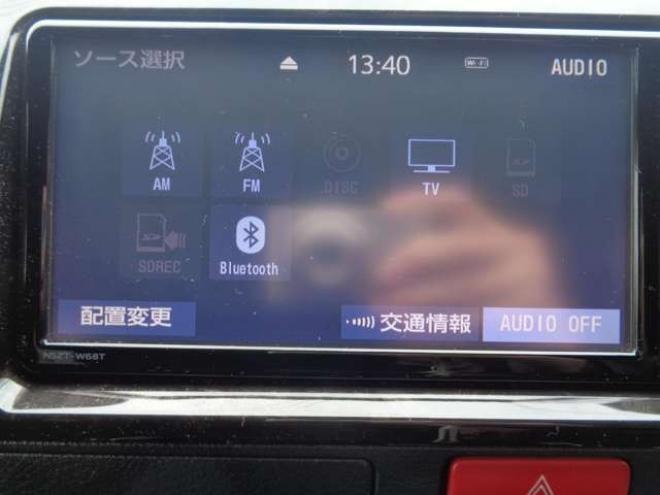 レジアスエース2.8 スーパーGL ダークプライムII ロングボディ ディーゼルターボ 4WD　415COBRA　S-6ボンネット&クリーンルック3Fリップ&ステージ2ルーフスポイラー&バッドラッカーSD-6　17インチAW　ヨコハマPARADA215/60R17　両側パワースライドドア　ETC　社外コンソールBOX　ベットキット 2800