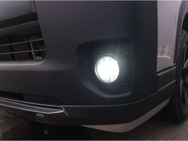 ハイエースバン2.8 DX ロング GLパッケージ ディーゼルターボ 4WD　キーレス　両側スライドドア　フロントフォグランプ　衝突被害軽減システム　車線逸脱防止　横滑り防止装置　パワーヒート　オートマチックハイビーム　バックカメラ　メモリナビ　フルセグTV　　電動格納ミラー 2800