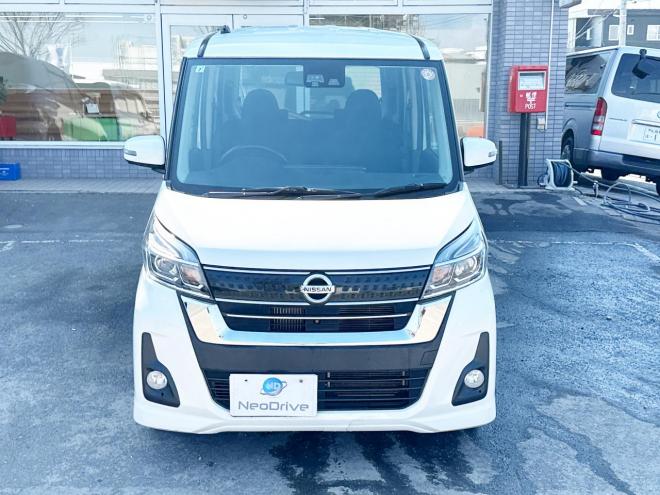 デイズルークス660ハイウェイスターXターボ 4WD　ローンが不安な方＜優遇ローン＞　寒冷地仕様　ワンオーナー　純正ナビTV 4WD 660 5Dr