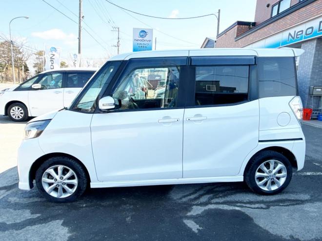 デイズルークス660ハイウェイスターXターボ 4WD　ローンが不安な方＜優遇ローン＞　寒冷地仕様　ワンオーナー　純正ナビTV 4WD 660 5Dr