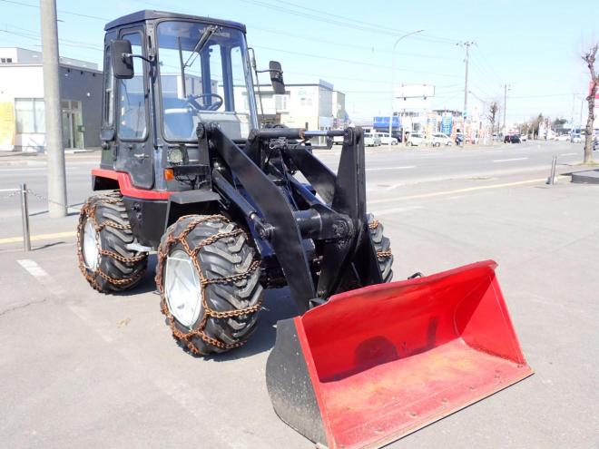 ホイールローダ苫小牧ヤード