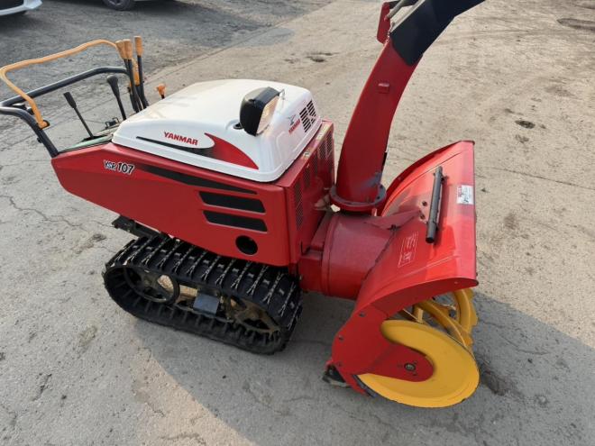 除雪機ヤンマー YSR107 10馬力 家庭用ガソリン サイドクラッチ付き
