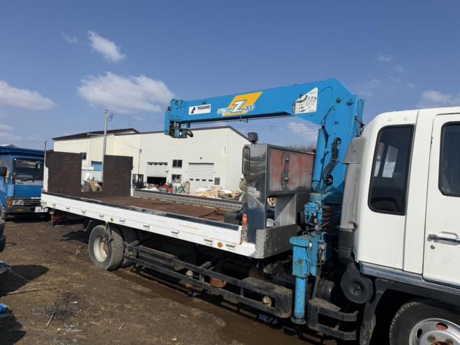 クルージングレンジャー車検付き！スライドセルフローダー 増トン ５段ラジコンクレーン 