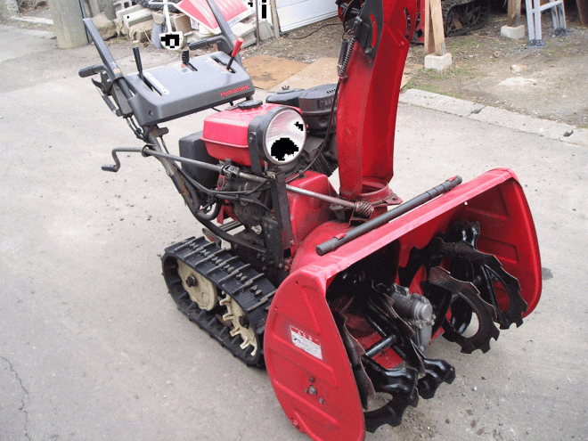 除雪機ホンダ　８馬力除雪機　ＨＳ－870　整備済み　即使用可