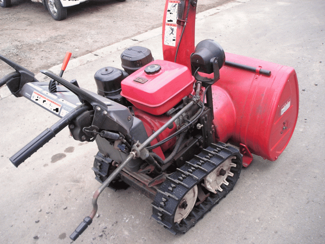 除雪機ホンダ　８馬力除雪機　ＨＳ－870　整備済み　即使用可