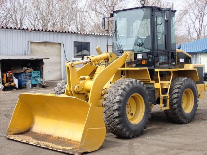 ホイールローダスノースパイクタイヤ　苫小牧ヤード