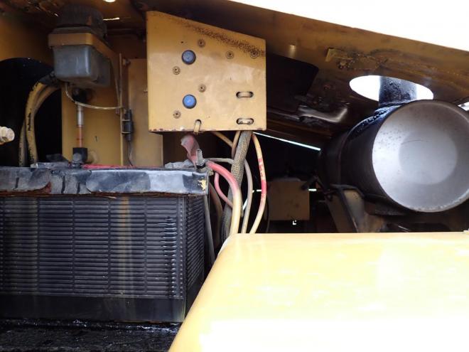 ホイールローダスノースパイクタイヤ　苫小牧ヤード