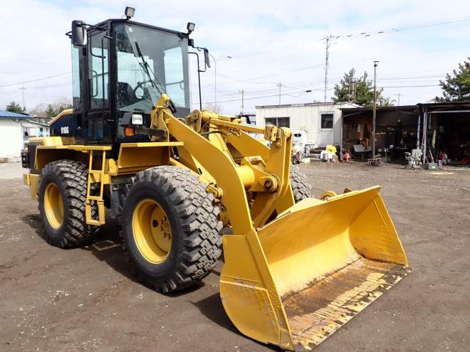 ホイールローダスノースパイクタイヤ　苫小牧ヤード