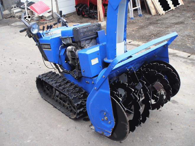 除雪機ヤマハ　10馬力除雪機　ＹＴ－1080ＥＤ　オーガ上下ハンド式　整備済み　即使用可