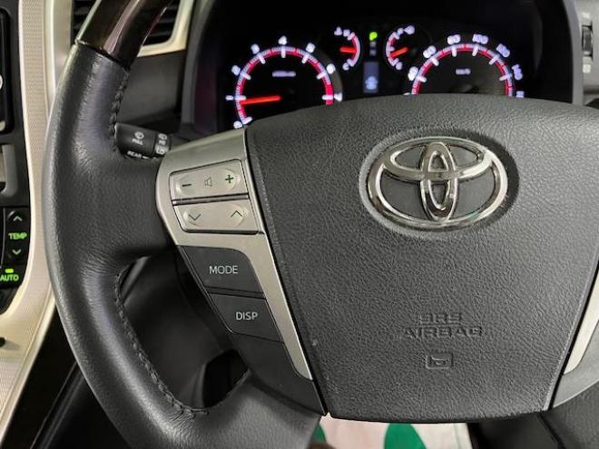 ヴェルファイア２．４Ｚ　ゴールデンアイズ　後期型　禁煙車　両側パワースライドドア　パワーバックドア　純正ハーフレザーシート　純正１８インチＡＷ　社外１６ＡＷ＋スタッドレスタイヤ付　ＨＩＤヘッドライト　クルーズコントロール　前後ソナー　ＥＴＣ 4WD 2400 5Dr