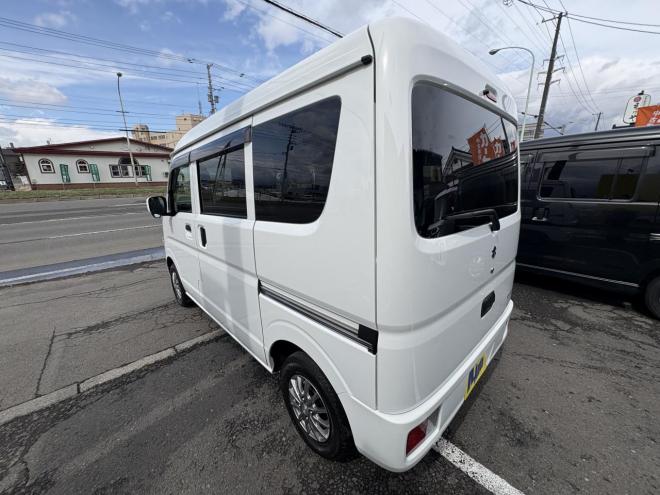 エブリィEVERY VAN 4WD JION TURBO寒冷地仕様　リアヒーター　本州仕入　フォグランプ　DVDプレイヤー　バイザー　アルミ　エンジンオイル交換　スタットレス付　全磨き済み 4WD 660 ５Dr