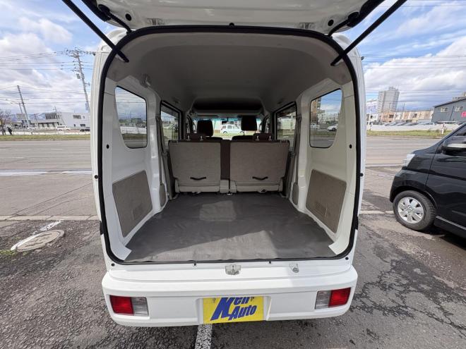 エブリィEVERY VAN 4WD JION TURBO寒冷地仕様　リアヒーター　本州仕入　フォグランプ　DVDプレイヤー　バイザー　アルミ　エンジンオイル交換　スタットレス付　全磨き済み 4WD 660 ５Dr