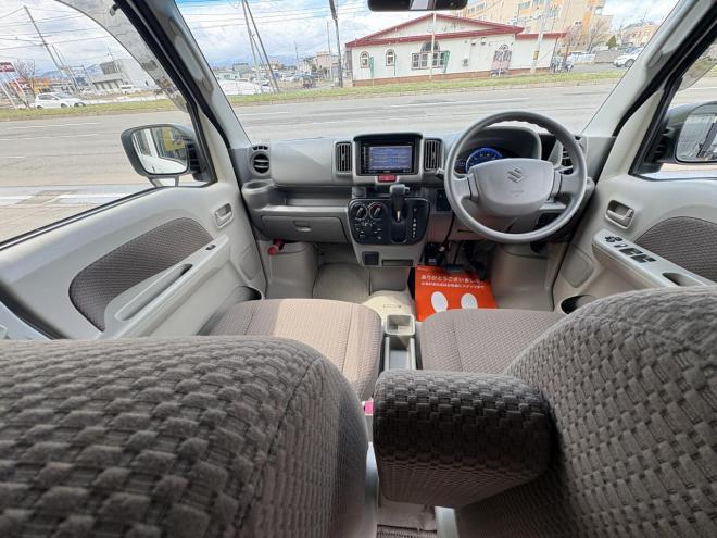 エブリィEVERY VAN 4WD JION TURBO寒冷地仕様　リアヒーター　本州仕入　フォグランプ　DVDプレイヤー　バイザー　アルミ　エンジンオイル交換　スタットレス付　全磨き済み 4WD 660 ５Dr