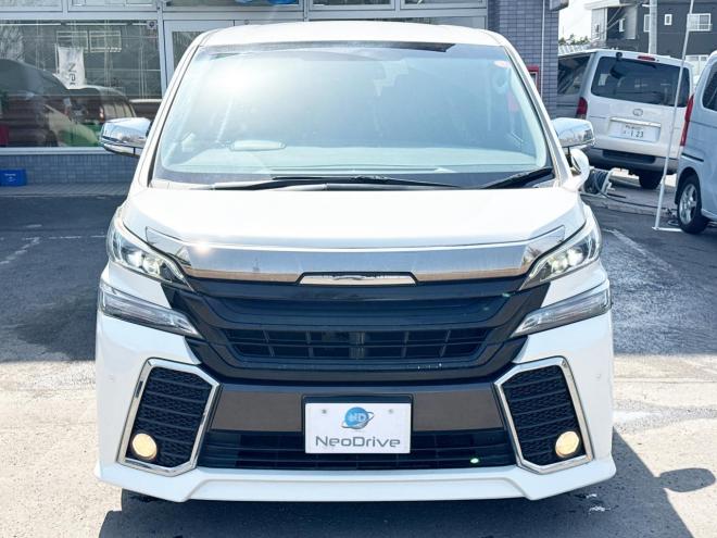 ヴェルファイア2.5Z Aエディション 4WD　ローンが不安な方＜優遇ローン＞　純正SDナビ　後席モニター　モデリスタグリル 4WD 2500 5Dr