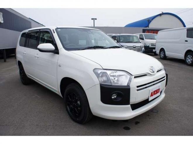 プロボックスバン1.5 F 4WD　登録済未使用車　衝突軽減システム　純正LEDフォグ　電動格納ドアミラー　オートライト　前後PW　ルームミラー内蔵Bカメラ　ドラレコ　Bluetooth&フルセグナビ　下廻防錆加工　フロアマット　ドアバイザー　社外AW 登録済未使用車 1500