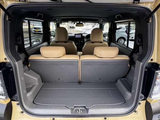 タフトGターボ クロム ベンチャー 4WD　スマートアシストプッシュスタート　エンジンスターター　純正オプションナビ　Bluetooth シートヒーター　追従クルコン　クラッツィオシートカバー　サンルーフ　ドライブレコーダー　新品ジオランダーマッドタイヤ 660