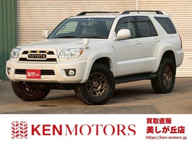 ハイラックスサーフ2.7 SSR-X リミテッド 4WD　TVナビ　パワステ　パワーウィンドウ　キーレスエントリー　LEDヘッドライト　フォグランプ　リフトアップ　アルミホイール　ルーフレール　寒冷地仕様　ABS　バックカメラ　盗難防止装置　エアコン 2700