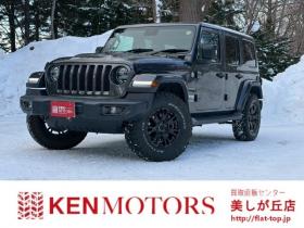 ラングラー　アンリミテッド サハラ 3.6L 4WD　グラナイトグレー　エアコン　クルコン　パワステ　パワーウィンドウ　フロントカメラ　バックカメラ　キーレスエントリー　アルミホイール　ABS　横滑り防止装置　盗難防止装置　フルセグTV 正規輸入車 3600