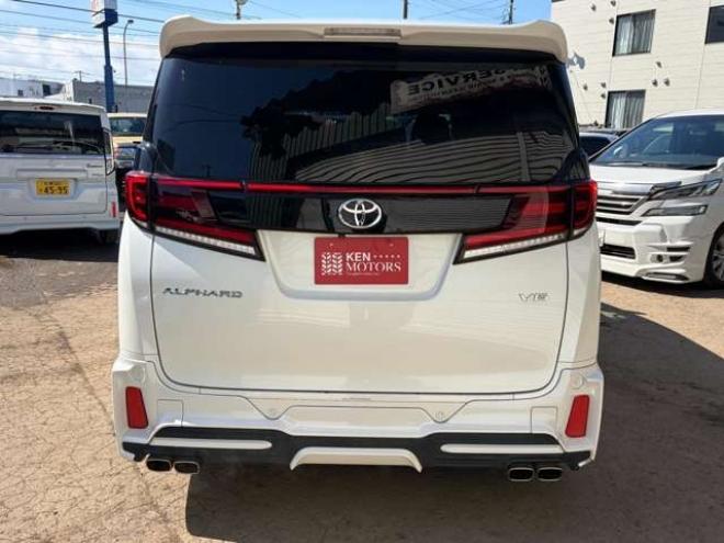 アルファード3.5 SA 4WD　TRDエアロ　クリスタルアイLEDテール　ダウンサス　レザー調シートカバー　アルパインナビ　フリップダウン　スピーカー　デジタルインナーミラー　シュタイナー20インチ　シーケンシャルウィンカー 3500