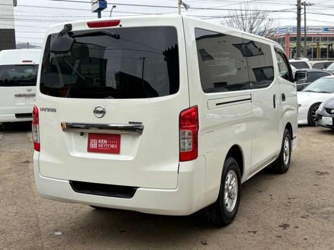 キャラバンNV350 2.5 ライダー DX ロングボディ ディーゼルターボ 4WD　ナビTV　ETC　パワステ　パワーウィンドウ　エアコン　ABS　キーレスエントリー　片側スライドドア 2500
