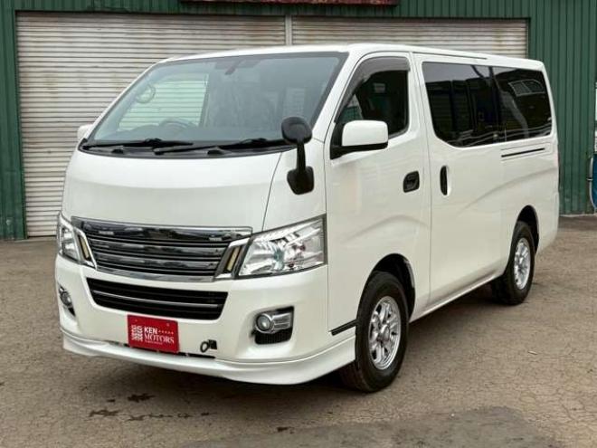 キャラバンNV350 2.5 ライダー DX ロングボディ ディーゼルターボ 4WD　ナビTV　ETC　パワステ　パワーウィンドウ　エアコン　ABS　キーレスエントリー　片側スライドドア 2500