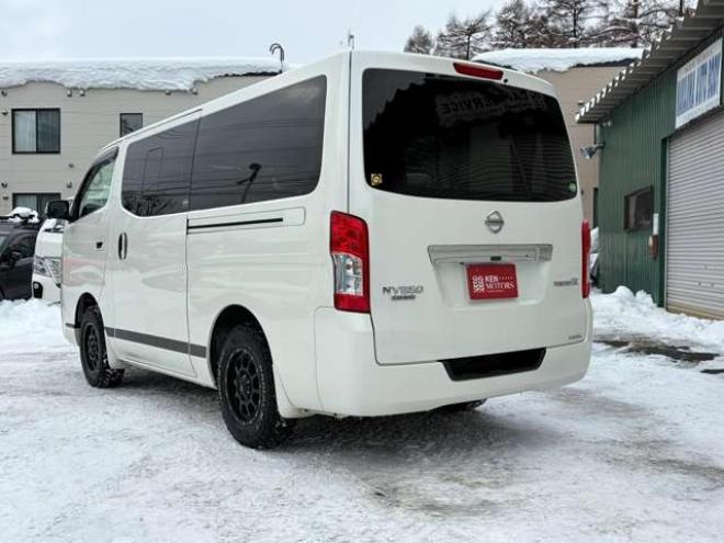 キャラバンNV350 2.5 プレミアムGX ロングボディ ディーゼルターボ 4WD　バックカメラ　エアコン　ドライブレコーダー　ETC　パワステ　パワーウィンドウ　スマートキー　キーレス　片側スライドドア 2500