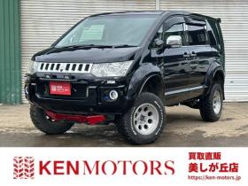 デリカ　D：5 2.4 G パワーパッケージ 4WD　リフトアップ　両側パワースライドドア　社外ナビ　バックカメラ　フロントカメラ　リアパワーゲート　後席モニター　パワステ　パワーウィンドウ　ABS　キーレスエントリー 2400