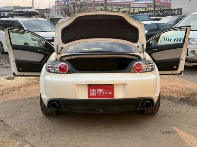 RX-8ロータリーエンジン40周年記念車　200台限定者　6速MT　マツダスピード　ETC　マフラーフジツボ　エンジンオーバーホール済　パワステ　パワーウィンドウ　社外アルミホイール　ABS　エアコン　盗難防止装置　電動シート 2WD 1300