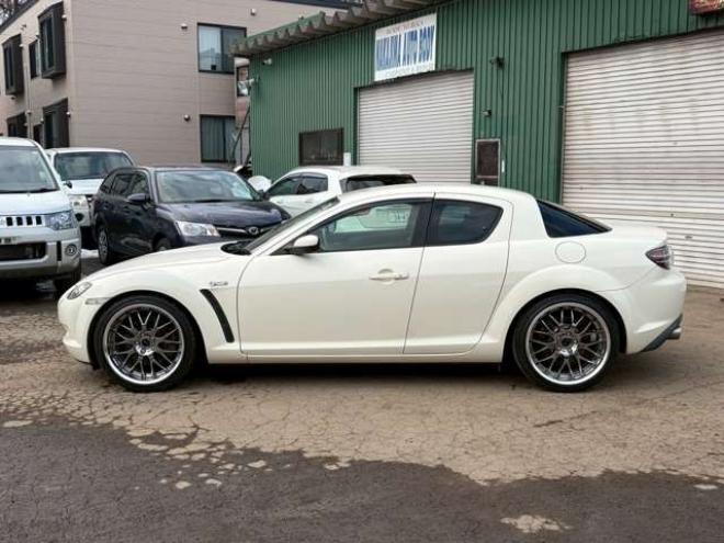 RX-8ロータリーエンジン40周年記念車　200台限定者　6速MT　マツダスピード　ETC　マフラーフジツボ　エンジンオーバーホール済　パワステ　パワーウィンドウ　社外アルミホイール　ABS　エアコン　盗難防止装置　電動シート 2WD 1300