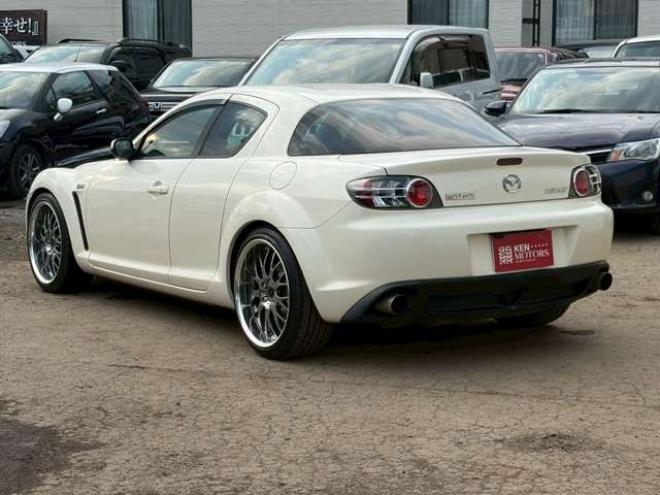 RX-8ロータリーエンジン40周年記念車　200台限定者　6速MT　マツダスピード　ETC　マフラーフジツボ　エンジンオーバーホール済　パワステ　パワーウィンドウ　社外アルミホイール　ABS　エアコン　盗難防止装置　電動シート 2WD 1300
