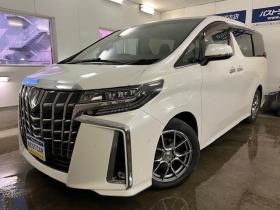 アルファード　２．５Ｓ　Ｃパッケージ　本州仕入　寒冷地仕様　禁煙車　ＲＡＹＳ１８インチＡＷ　社外１６ＡＷ＋スタッドレスタイヤ付　純正リアフリップダウンモニター　全方位アラウンドビューモニター　前後ドライブレコーダー　パワーバックドア 4WD 2500 5Dr