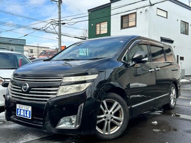 エルグランド2.5 250ハイウェイスター 4WD　パワースライドドア　ナビフルセグTVバックモニター 2500