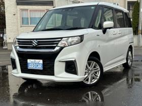 ソリオ　1.2 ハイブリッド MX 4WD　ナビ　全方位モニター　片側パワースライドドア　スズキセーフティーサポート　プッシュスタート　アダクティブレーダークルーズコントロール　ETC　レーンキープアシスト　アイドリングストップ　コーナーセンサー 1200