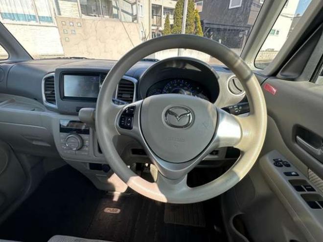 フレアワゴンXS 4WD　片側パワースライドドア　Bluetooth　ワンセグTV　ナビ　アイドリングストップ　ビルトインETC　USB　バックモニター　シートヒーター　プッシュスタート　社外アルミホイール冬 660