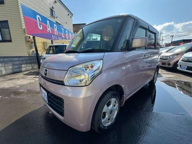 フレアワゴンXS 4WD　片側パワースライドドア　Bluetooth　ワンセグTV　ナビ　アイドリングストップ　ビルトインETC　USB　バックモニター　シートヒーター　プッシュスタート　社外アルミホイール冬 660