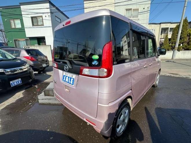 フレアワゴンXS 4WD　片側パワースライドドア　Bluetooth　ワンセグTV　ナビ　アイドリングストップ　ビルトインETC　USB　バックモニター　シートヒーター　プッシュスタート　社外アルミホイール冬 660