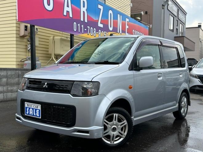 eKスポーツX 4WD　純正CD/MDオーディオ　シートシーター　社外アルミホイール冬 660