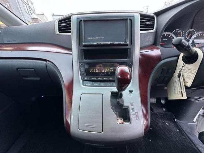 ヴェルファイア2.4 Z 4WD　両側パワースライドドア　ナビ　バックカメラ　ETC　純正アルミホイール夏　コーナーセンサー　横滑り防止装置　プッシュスタート 2400