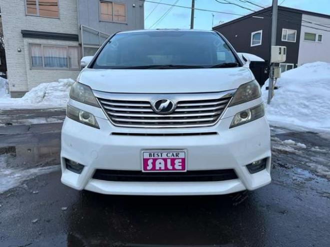 ヴェルファイア2.4 Z 4WD　両側パワースライドドア　ナビ　バックカメラ　ETC　純正アルミホイール夏　コーナーセンサー　横滑り防止装置　プッシュスタート 2400