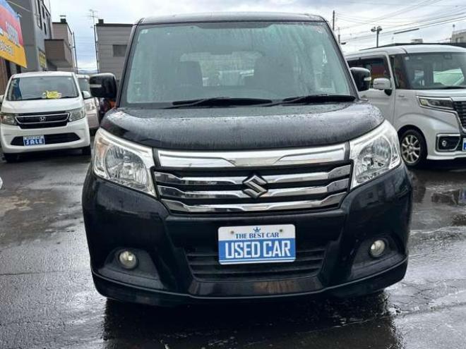 ソリオ1.2 ハイブリッド MZ 4WD　両側パワースライドドア　SDナビ　Bluetooth　地デジ　アイドリングストップ　横滑り防止装置　前席シートヒーター　インテリキー　社外アルミホイール冬　純正アルミホイール夏 1200