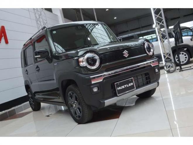 ハスラータフワイルドターボ 4WD　ワンオーナー車ハイブリッド4WDターボセーフティサポート搭載アダプティブクルーズコントロール7インチワイドナビTVパドルシフトハイビームアシストLEDライト 660
