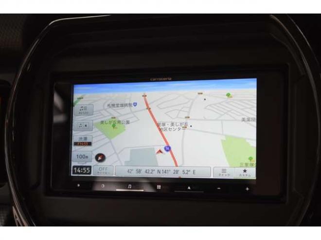 ハスラータフワイルドターボ 4WD　ワンオーナー車ハイブリッド4WDターボセーフティサポート搭載アダプティブクルーズコントロール7インチワイドナビTVパドルシフトハイビームアシストLEDライト 660