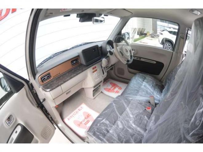 ラパンLC 660 ハイブリッド X 4WD　ハイブリット4WD全方位モニタ用カメラパッケージセーフティサポート搭載スズキコネクト対応機装着車ハイビームアシストLEDライト横滑り防止装置シートヒーター 登録済未使用車 660