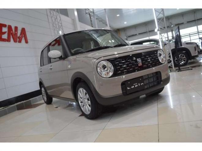 ラパンハイブリッド X 4WD　ハイブリッド4WDセーフティサポート搭載スズキコネクト対応通信機装着車アイドリングストップ全方位モニター用カメラパッケージハイビームアシストLEDライト 登録済未使用車 660